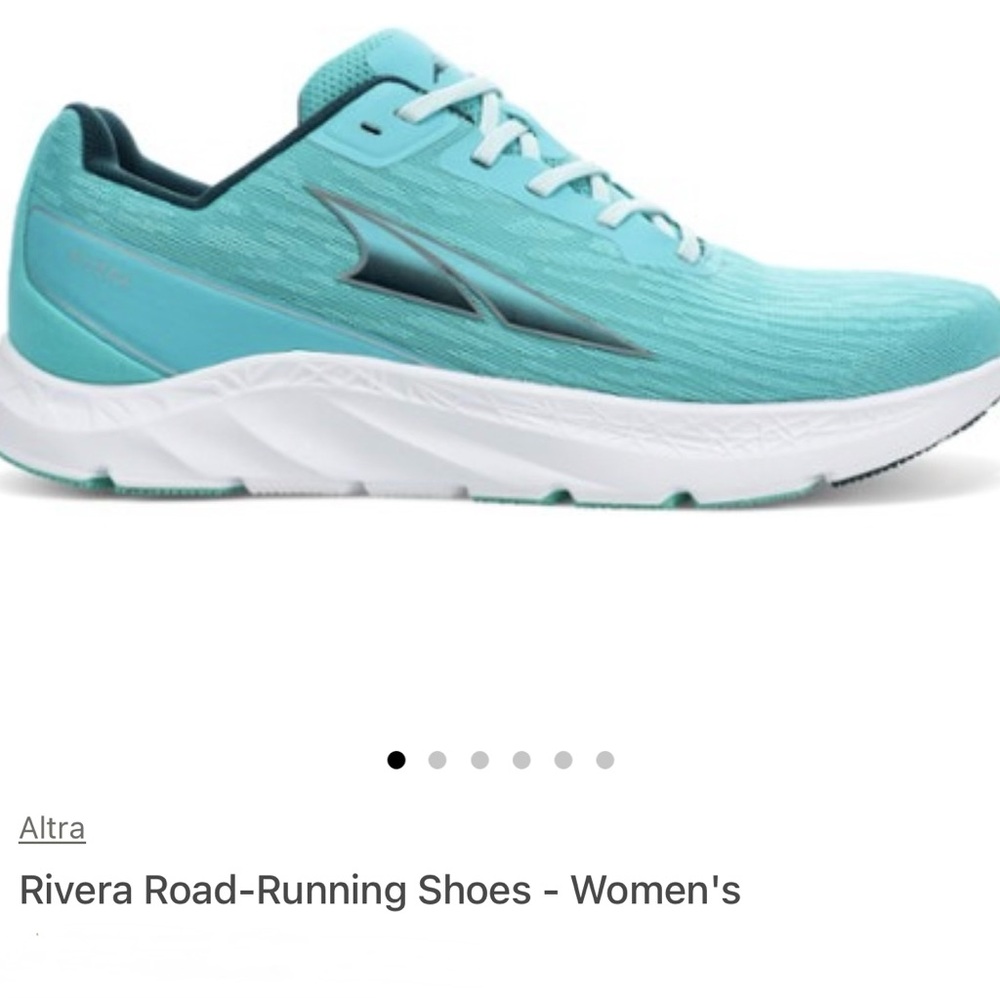 Altra Rivera Women's Road-Running Shoes Light Blue Size 6.5- brand new in box